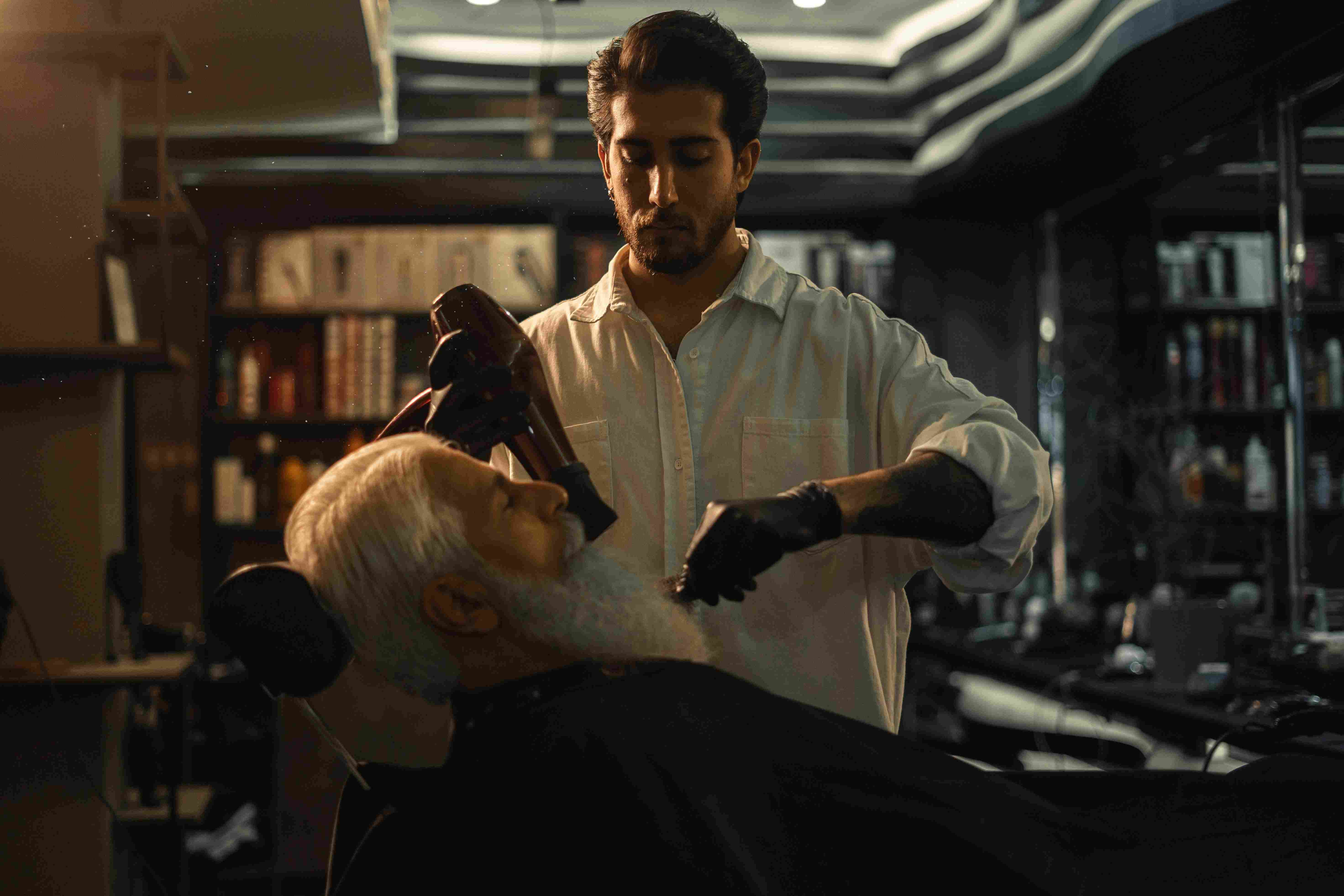 Luxury grooming atmosphere at NYC Box